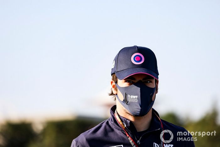 Lance Stroll, Racing Point, recorre la pista
