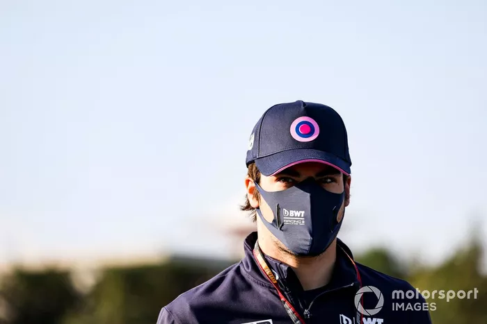 Lance Stroll, Racing Point, recorre la pista