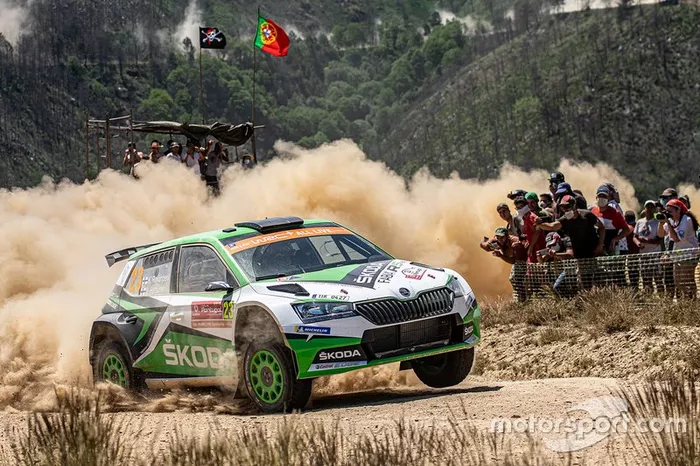 Kalle Rovanperä, Jonne Halttunen, koda Motorsport koda Fabia R5