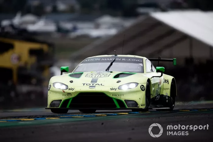 #97 Aston Martin Racing, Aston Martin Vantage: Alex Lynn, Maxime Martin, Jonathan Adams 