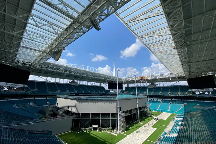 Het F1-circuit van Miami