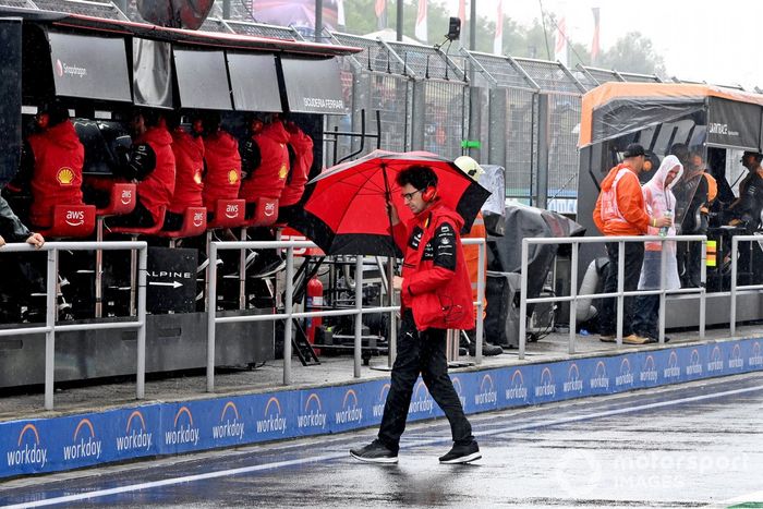 Mattia Binotto, director del equipo Ferrari