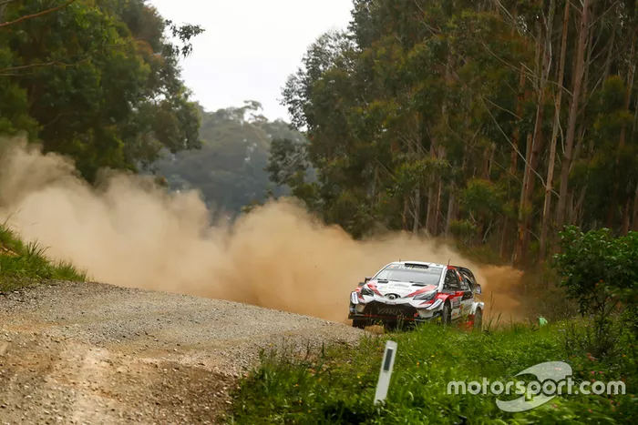 Ott Tanak, Martin Järveoja, Toyota Yaris WRC, Toyota Gazoo Racing