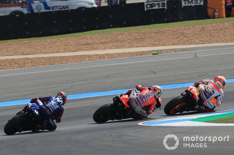 Марк Маркес, Repsol Honda Team, Андреа Довіціозо, Ducati Team, Маверік Віньялес, Yamaha Factory Racing