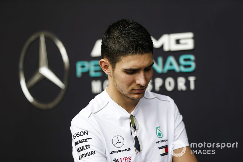 Esteban Ocon, Mercedes reserve driver