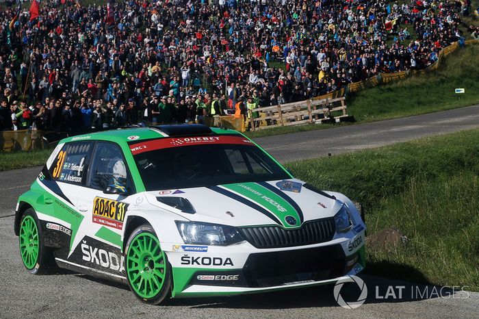 Pontus Tidemand, Jonas Andersson, Skoda Fabia R5