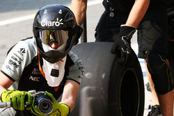 Sahara Force India F1 Team відпрацьовує піт-стоп