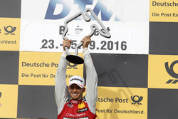 Podium: Sieger Edoardo Mortara Audi Sport Team Abt Sportsline, Audi RS 5 DTM