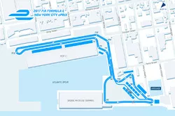 ePrix di New York, layout del circuito