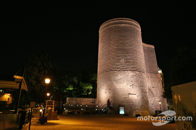 Baku at night