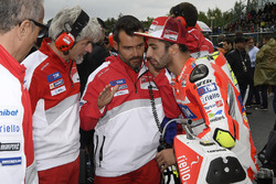 Andrea Iannone, Ducati Team, Gigi Dall'Igna, Ducati Team General Manager