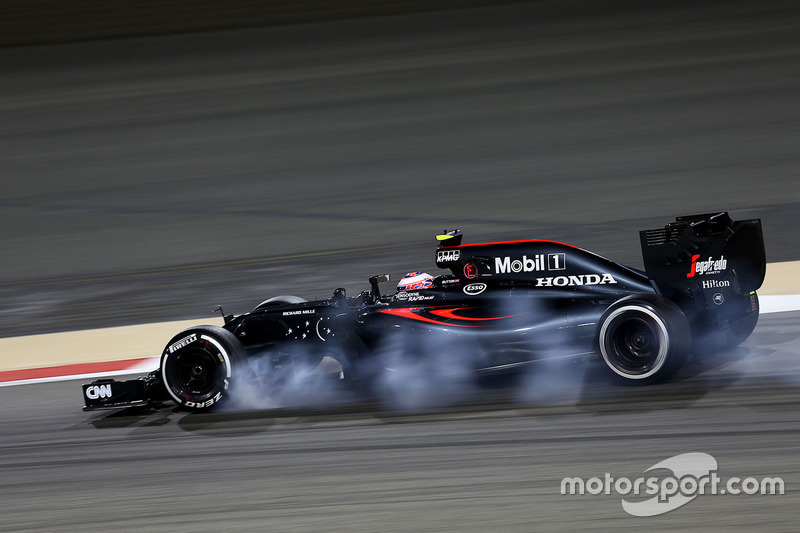 Verbremser von Jenson Button, McLaren MP4-31