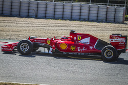 Kimi Raikkonen, Ferrari con los neumáticos Pirelli 2017