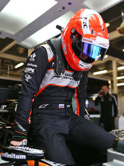 Nikita Mazepin, Sahara Force India F1 VJM09, Testfahrer