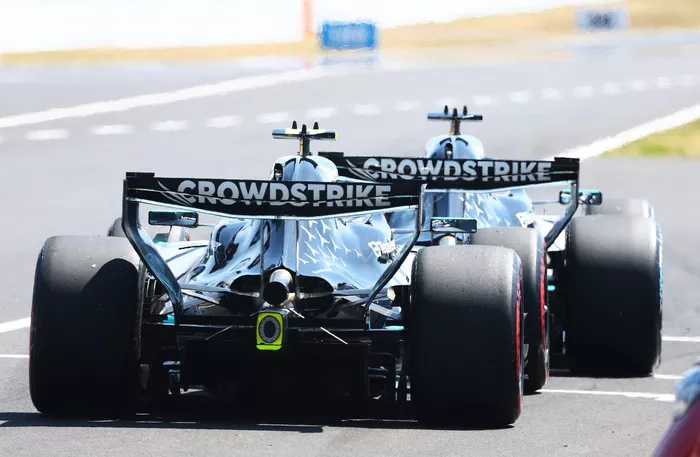 George Russell, Mercedes; Andrea Kimi Antonelli, Mercedes
