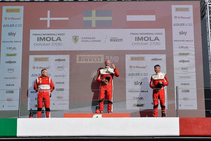 Il podio della Finale Coppa Shell AM