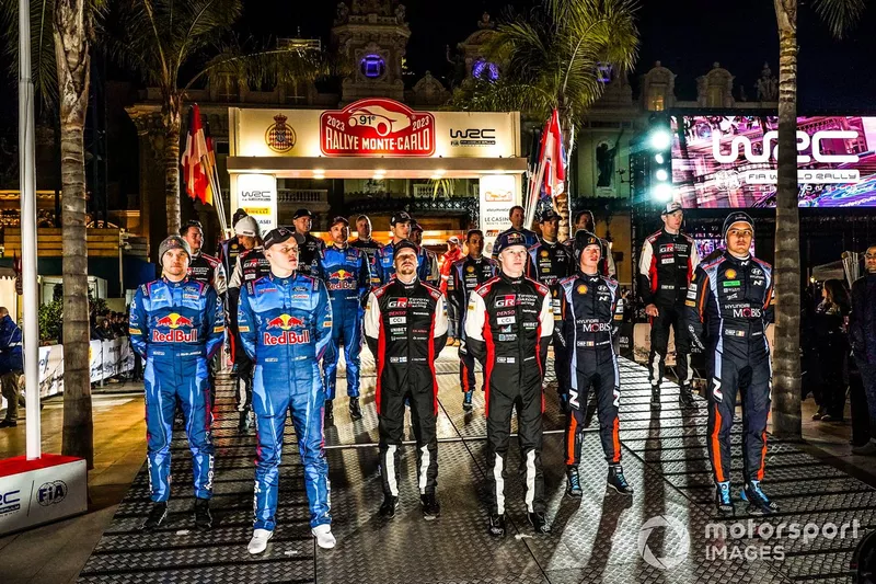 Los pilotos del WRC 2023