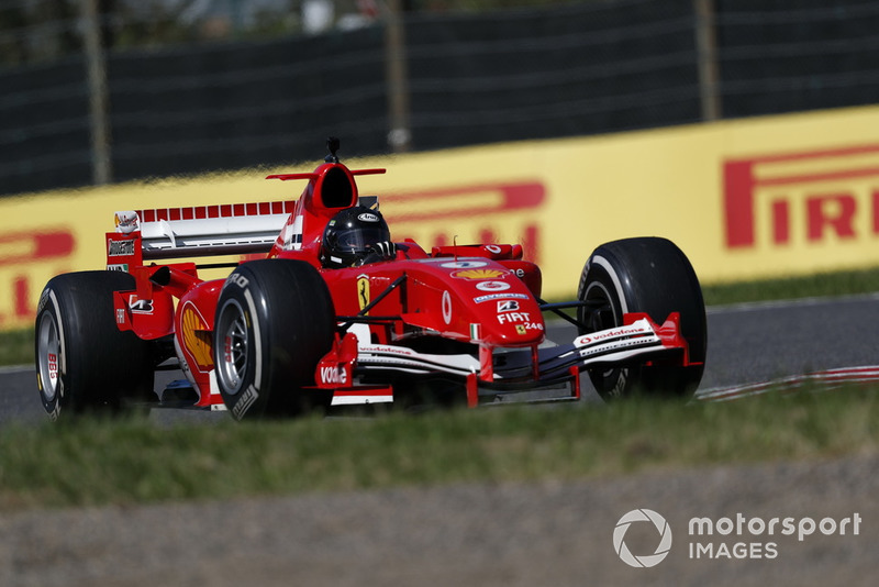Ferrari lors des Legends F1 30th Anniversary Lap Demonstration
