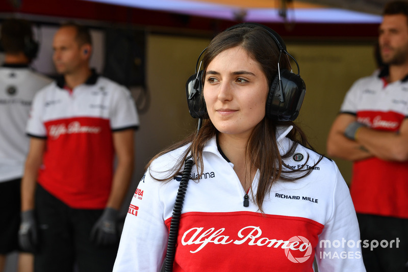 Tatiana Calderón, pilote de développement Sauber