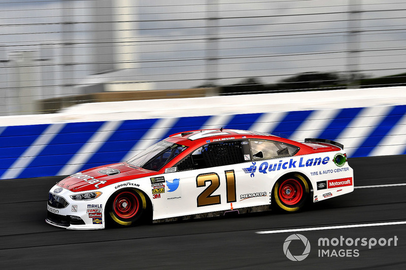 22. Paul Menard, Wood Brothers Racing, Ford Fusion Motorcraft / Quick Lane Tire & Auto Center