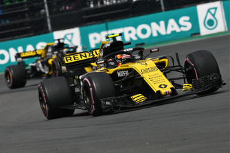 Carlos Sainz Jr., Renault Sport F1 Team R.S. 18 ve Nico Hulkenberg, Renault Sport F1 Team R.S. 18