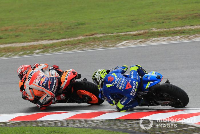 Marc Marquez, Repsol Honda Team, Andrea Iannone, Team Suzuki MotoGP