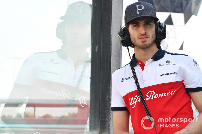Antonio Giovinazzi, Sauber