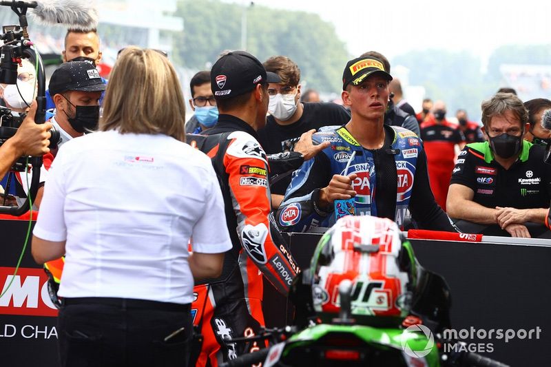 Andrea Locatelli, PATA Yamaha WorldSBK Team, Michael Ruben Rinaldi, Aruba.It Racing - Ducati