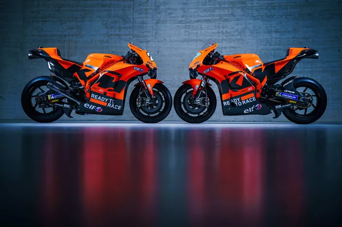 Les livrées de l'équipe Tech3 KTM
