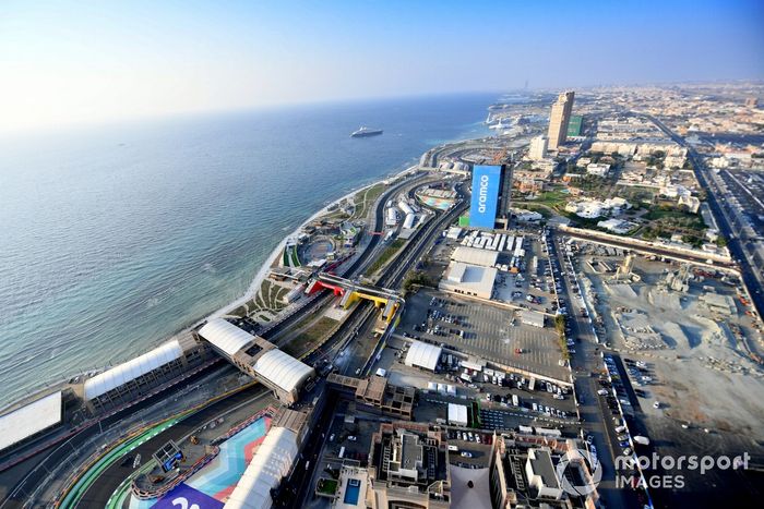 Vista aérea del circuito de Yeda