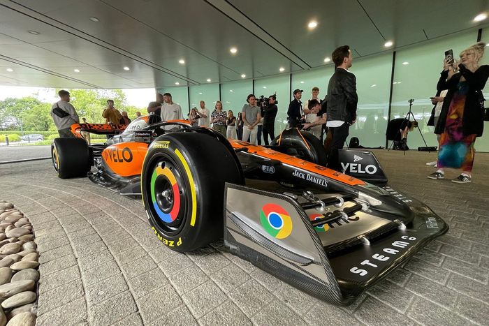 McLaren MCL36 para el GP de Gran Bretaña