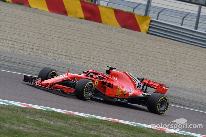 Carlos Sainz Jr., Ferrari SF71H  