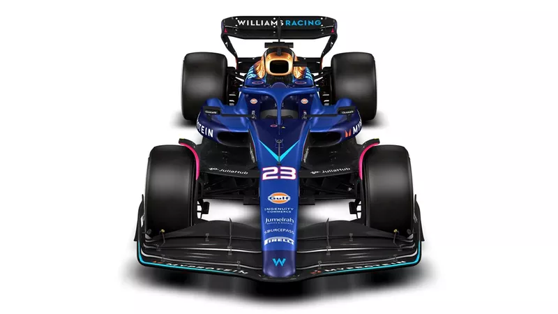 Williams FW45 Las Vegas-kleuren