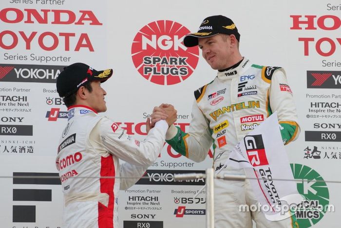 Nick Cassidy（VANTELIN TEAM TOM’S), Naoki Yamamoto（DOCOMO TEAM DANDELION RACING）