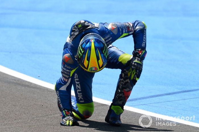 Caída de Joan Mir, Team Suzuki MotoGP