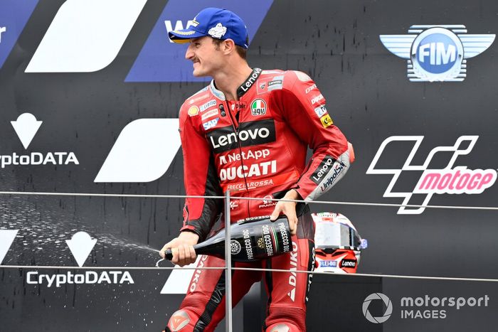 Podio: tercer lugar Jack Miller, Ducati Team