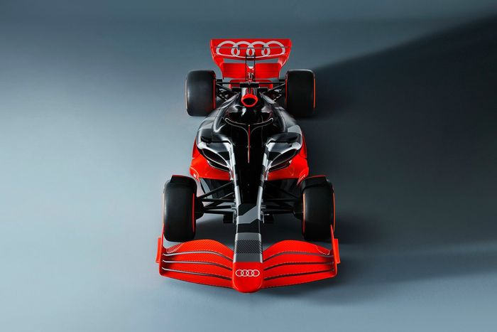 El concept de un coche de F1 que presentó Audi