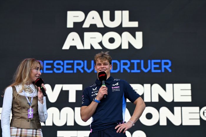 Paul Aron de Estonia y Alpine F1