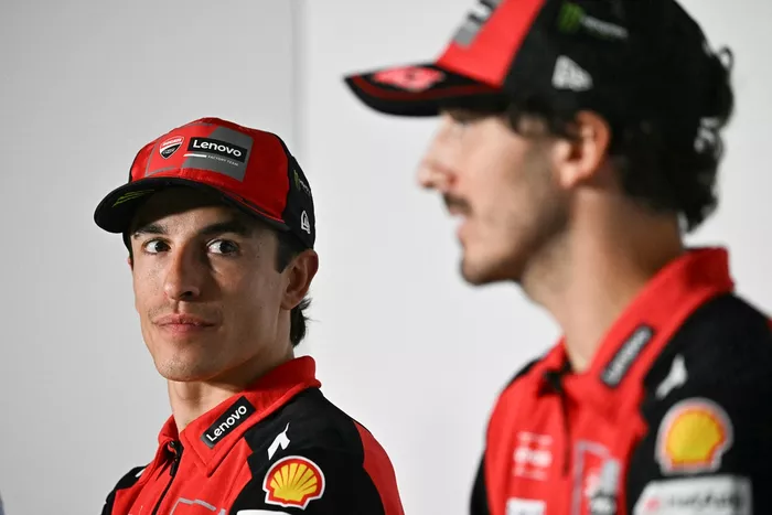 Francesco Bagnaia, Ducati Team, Marc Marquez, Ducati Team
