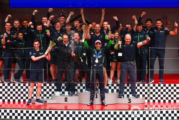 Ganador de la carrera Sébastien Buemi, Envision Racing 