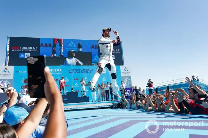 Sam Bird, Envision Virgin Racing, podio