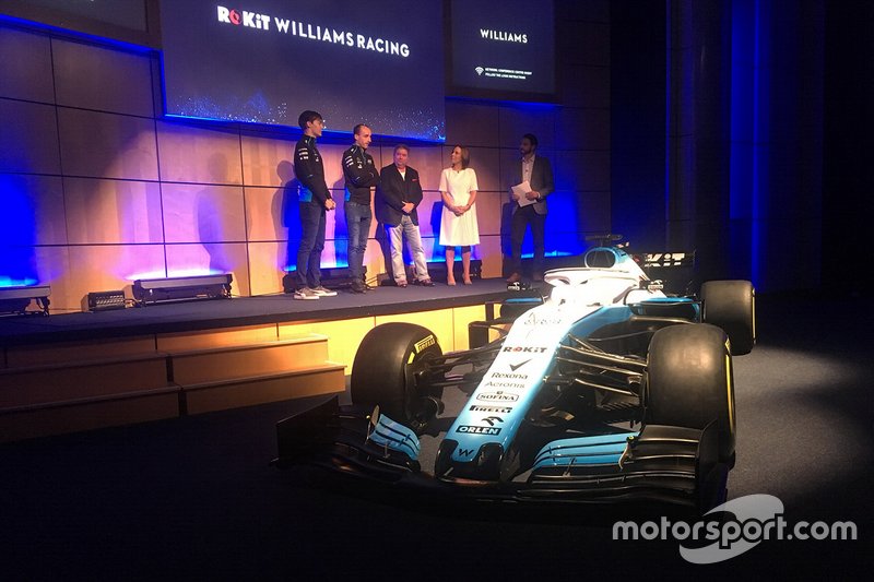 George Russell, Williams, Robert Kubica, Williams, Claire Williams,Subdirector del Equipo Williams