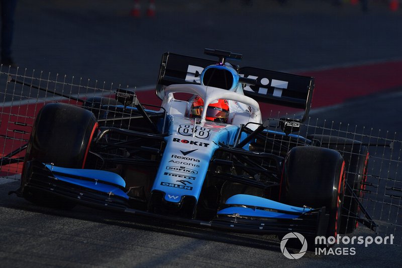 Robert Kubica, Williams FW42 with aero sensors