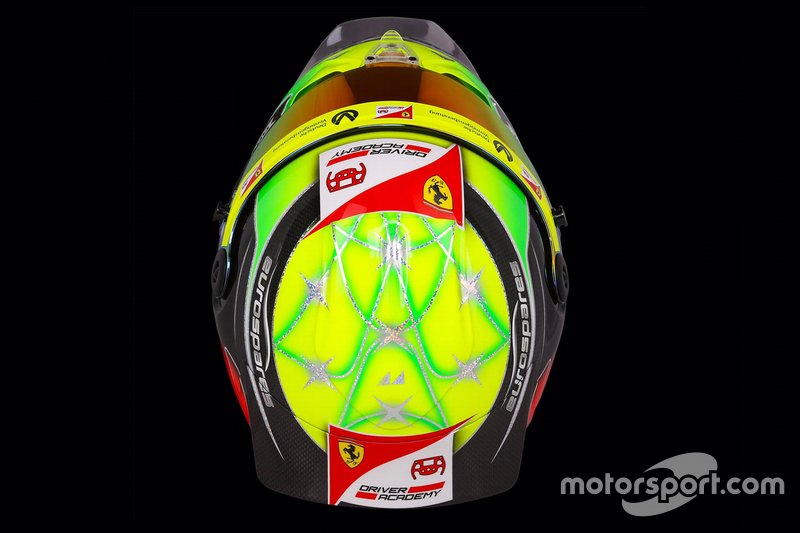 Casco de Mick Schumacher, Prema Racing
