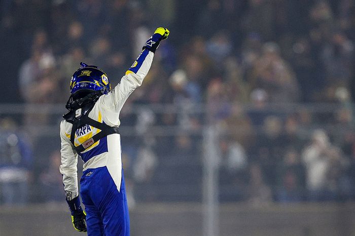 Ganador de la carrera Chase Elliott, Hendrick Motorsports Chevrolet