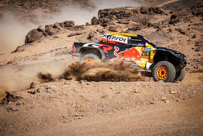 #203 Toyota Gazoo Racing Toyota: Lucas Moraes, Armand Monleon