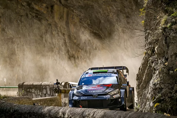 Elfyn Evans, Scott Martin, Toyota Gazoo Racing WRT Toyota GR Yaris Rally1