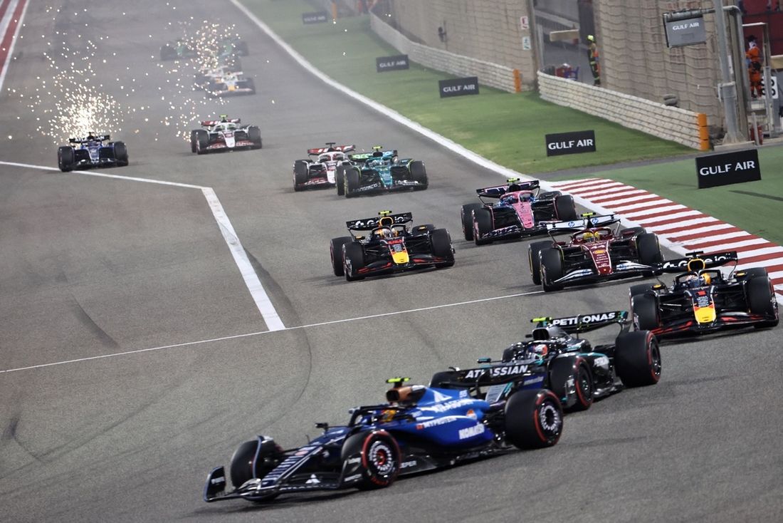 Inicio de la carrera