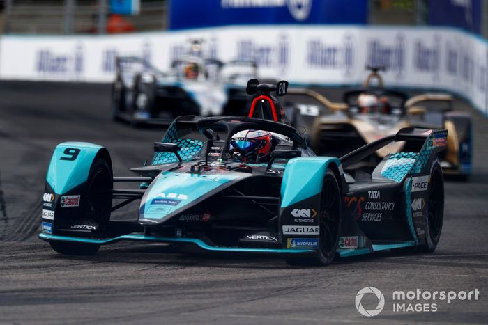 Mitch Evans, Jaguar Racing, Jaguar I-TYPE 5, Antonio Felix da Costa, DS Techeetah, DS E-Tense FE21
