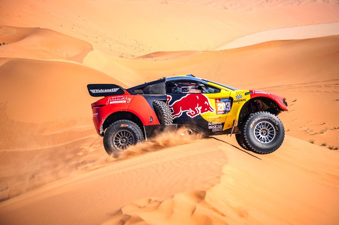#203 Bahrain Raid Xtreme Prodrive Hunter: Sébastien Loeb, Fabian Lurquin